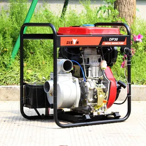 野牛中国3英寸灌溉高压双叶轮柴油机水泵