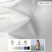 Lot de stock – Tissu tricoté 200 GSM en polyester et élasthanne extensible dans les 4 sens, séchage rapide, doux, pour maillots de bain