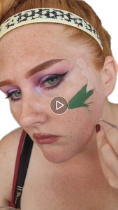 Pintura Facial y Corporal a Base de Agua, Natural, No Tóxica, de 30g, Color Negro, para Niños, Fiestas y <span class=keywords><strong>Halloween</strong></span> - Product Image 5