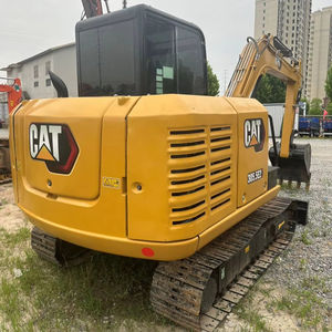 Mini-excavatrice Cat305.5 d'occasion 2022, équipement de construction Caterpillar 5,5 tonnes du Japon, composants principaux : moteur, boîte de vitesses, PLC, pompe - Product Image 2