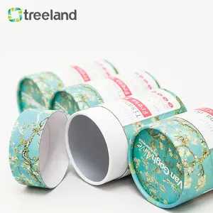 High Quality Biodegradable Food Grade Cylinder Box Tea Paper Tube Packaging