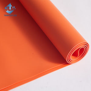Lona de PVC Naranja Resistente, Rollo de Tela Impermeable para Cubiertas Exteriores - Product Image 1