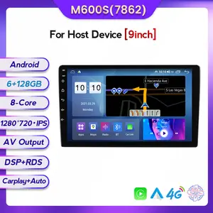 אנדרואיד 11 8-Core 8 + 128G DVD לרכב רדיו gps ניווט נגן וידאו מולטימדיה עבור 9 "/10" אוניברסלי דגם WIFI BT 4G RDS DSP DVR