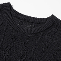 Robe longue sans manches en mélange de fibres de papier et de lyocell Thousand Yan pour femme, tricot torsadé, col rond, coupe ample et droite, décontractée et polyvalente