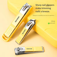 Ensemble de manucure française professionnel de haute qualité en acier inoxydable, coupe-ongles, outils de pédicure, soins personnels, soin des cuticules