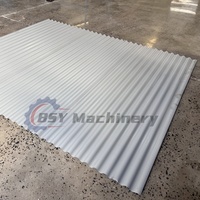 Máquina Formadora de Láminas Corrugadas para Techos de Alta Resistencia, Máquina Perfiladora de Láminas Curvas Pequeñas con Corte Hidráulico