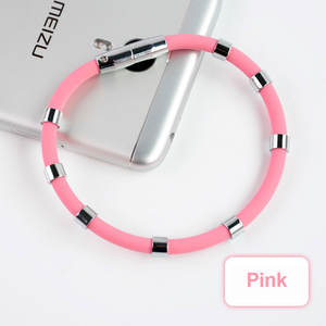 Mode femmes hommes étanche en acier inoxydable fermoir bracelet en silicone santé aimant ion <span class=keywords><strong>négatif</strong></span> bracelet en silicone - Product Image 2
