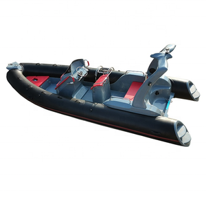 Botes Inflables RIB de Fibra de Vidrio Hypalon/PVC de 19 pies, Fabricación OEM, Modelo 580, en Venta - Product Image 2