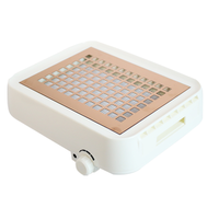 Machine de nettoyage d'ongles double face JSDA A8 avec aspiration, en plastique, 100V-240V, pour polissage et élimination de la poussière, emballage en boîte couleur