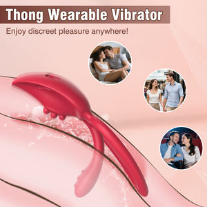 Thong Draagbare Vibrator Genieten Van Discreet Plezier Overal Ook Als Penis Cock Ring Seksspeeltjes Voor Mannen En Vrouwen - Product Image 2