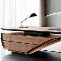 2026 Mode commerciale sur mesure Style Taipan noir Esthétique Bureau nord-américain à forme allongée Casiers