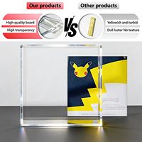 Boîte de présentation en acrylique pour la boîte d'entraînement Elite de la célébration du 25e anniversaire de Pokémon Center, boîte de présentation de protection ETB