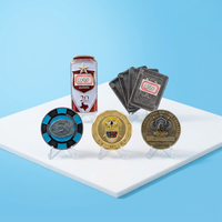 Moneda de Desafío Personalizada de Aleación de Zinc Directo de Fábrica, Moneda Metálica con Logotipo 3D para Programas de Regalos Empresariales
