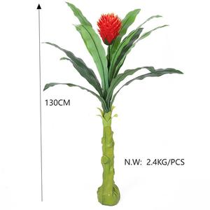 Cây nhân tạo, cây hoa, mô phỏng chiều cao, cây xanh, cây trồng trong chậu, phòng khách lớn - Product Image 3