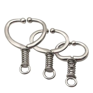 Anillo Nasal <span class=keywords><strong>de</strong></span> Acero Inoxidable <span class=keywords><strong>de</strong></span> Nueva Condición, Fácil <span class=keywords><strong>de</strong></span> Usar, para Ganado, Anillo <span class=keywords><strong>de</strong></span> Tracción para Terneros y Equipo <span class=keywords><strong>de</strong></span> Ganadería - Product Image 1