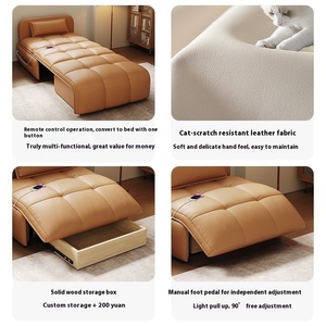 Cama Inteligente Multifuncional Retráctil con Control Remoto para Apartamentos Pequeños, Doble Uso, Todo en Uno, para Cama 0056, Sala de Estar S - Product Image 5