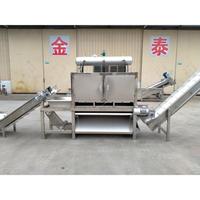 China Leverancier Shandong-Gemaakte 400Kg Industriële Knoflookschilmachine Voor Fruitverwerkingsbedrijf En Catering
