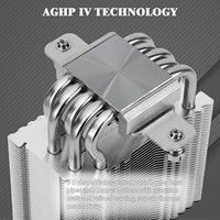 Produit Spot Thermalright AK90 V2 Noir CPU Air Refroidissement Slient Fan 92mm PWM Silent Fan CPU Refroidisseur