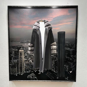 Veste en cachemire et fourrure de rex pour femmes de luxe avec logo personnalisé Qualité supérieure Manteaux longs formels décontractés Vêtements d'extérieur respirants - Product Image 3