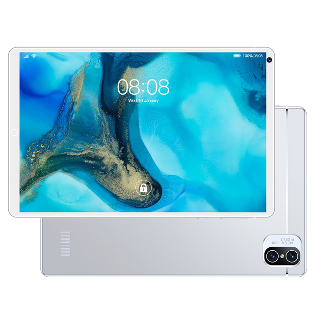 New Hot Android 10 Tablet 8 Inch 1280*800 IPS 4G LTE Tablet Pc for Adults Education Gaming Tablet Full Metal Case Touch Pad