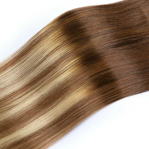 Extensions de cheveux humains Jasmine Beauty de qualité supérieure, sans nœuds, sans perte, avec bande adhésive, super double drawn, cheveux russes, extensions Remy avec bande PU. - Product Image 5