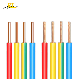 สายไฟ RUITIAN PVC 7 เส้น ทองแดงแท้ ขนาด 8 10 12 14 AWG สาย THW สำหรับเดินสายไฟในบ้าน - Product Image 1