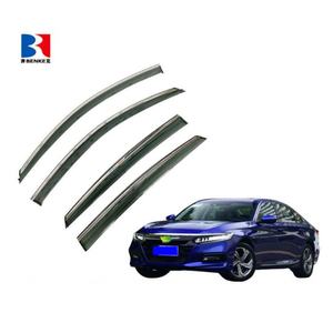 Déflecteurs de Vitres Haut de Gamme PC+ACIER INOXYDABLE pour HONDA ACCORD 2022 (Compatible 2018-2024) - Product Image 2