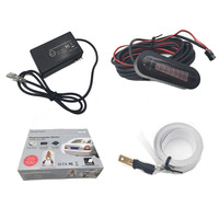Installation facile Capteurs radar de recul pour voiture Système radar de recul Capteur de stationnement électromagnétique avec écran LED