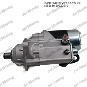 Starter Motor 1552880 24V 4.5KW 10T Diesel Engine For Cummins