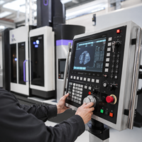 Machine de traitement des métaux de qualité professionnelle fiable de la série VTL 125, pour tour CNC vertical