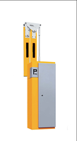 Barrière de parking TW901DC-90 avec tige à 90 degrés, moteur DC haute vitesse, télécommande, reconnaissance de plaque d'immatriculation, protection IP44
