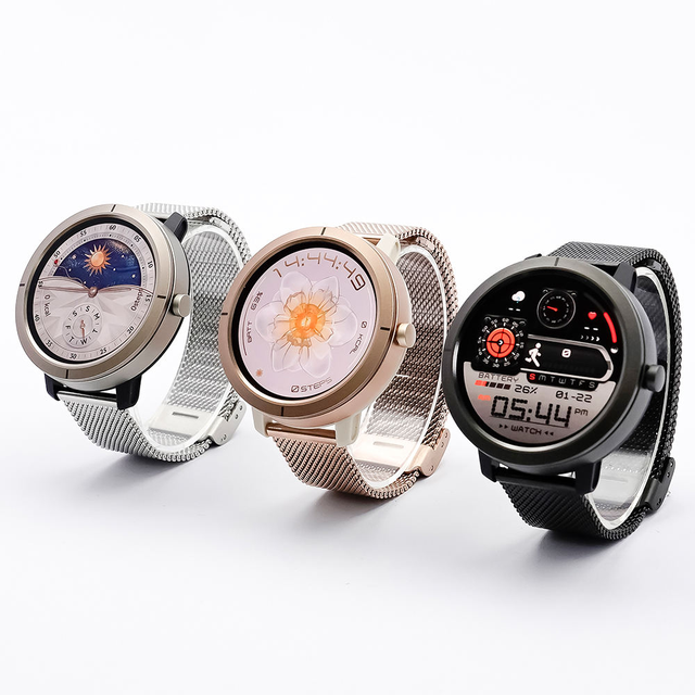 2026 GPS Smart Watch Unisex 1.32 Inch AMOLED 5ATM Waterproof AI Voice Assistant Fitness Tracker Flashlight for Sports