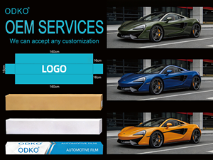 Pellicola Protettiva per Vernice TPU PPF Nero Opaco OEM per M4 - Autorigenerante Anti-Graffio 7.5mil ODKO Accessori per Veicoli Strumenti Elettronici - Product Image 5