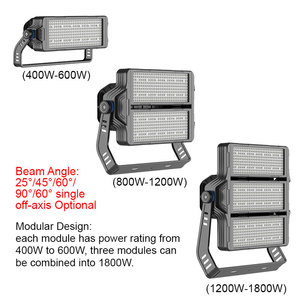 LEDEAST QCDG <span class=keywords><strong>Luminaria</strong></span> LED Deportiva de Aluminio para Estadios, 150lm/W, IP66, Diseño Modular, Luz de Gran Altura para Estadios - Product Image 2