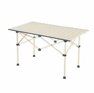 <span class=keywords><strong>Table</strong></span> pliante portable en alliage d'<span class=keywords><strong>aluminium</strong></span>/acier inoxydable pour barbecue extérieur, camp, meubles d'extérieur en grain de bois pour le <span class=keywords><strong>camping</strong></span> - Product Image 2