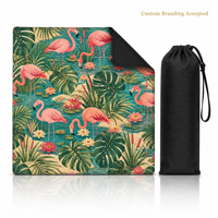 Tapis de Mahjong Desert Cactus sans règles, 31,5x31,5 pouces, tissu de Mahjong, tapis pour tuiles de Mahjong, tapis de poker, tapis de jeu de Mahjong, sac de rangement