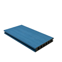 Échantillon Gratuit - Nouveau Revêtement de Terrasse Extérieur en Composite Coextrudé, Couleur Teck, Antidérapant, Étanche et Résistant aux UV, 140*23mm