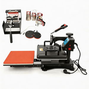 Máquina <span class=keywords><strong>de</strong></span> <span class=keywords><strong>Prensa</strong></span> <span class=keywords><strong>de</strong></span> Calor Combinada 5 en 1 <span class=keywords><strong>de</strong></span> 29*38cm |   <span class=keywords><strong>Prensa</strong></span> <span class=keywords><strong>de</strong></span> Sublimación Multifuncional para Camisetas, Tazas, Gorras, Platos, Impresión DTF - Product Image 5