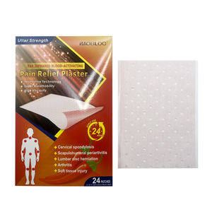 Plester Inframerah Jauh Formula Ringan untuk Merangsang Peredaran Darah dan Meredakan Nyeri Punggung 12cm*18cm Warna Pink Bersertifikat ISO HAOBLOC - Product Image 3