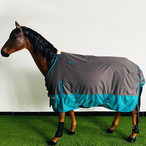 Зимний флисовый лист для лошадей, водостойкая дышащая ткань 1200D 300 г - Product Image 1