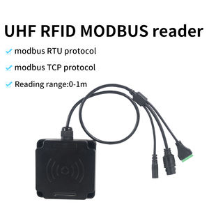 Lector industrial Modbus Protocolo PLC Lector de tarjetas UHF RFID RS485 Control de acceso de larga distancia Lector RFID UHF - Product Image 3