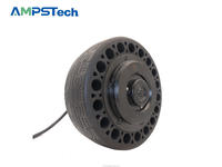 AMPSTech 8 pouces 15Nm 36Vdc moteur de moyeu de roue moteur de moyeu de roue servomoteur pour la robotique avec un bon service