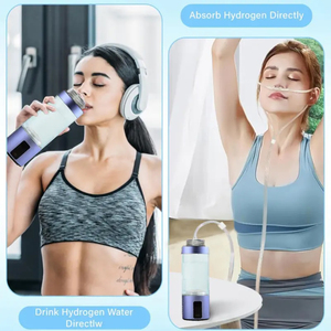 Cổ Phiếu Sẵn Sàng Để Tàu Nồng Độ Cao Hydrogen Nước Chai Alumina + PC Alkaline Hydrogen Nước Chai Cho Chống-Lão Hóa Sức Khỏe - Product Image 3
