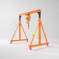 Machine de levage légère multi-spécifications, capable de supporter différentes charges, grue à portique portable réglable de 5 à 10 tonnes