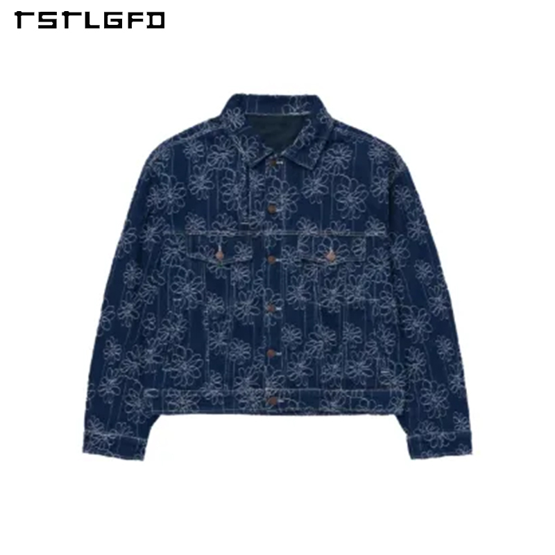 OEM Streetwear Acid Wash Denim Jacket