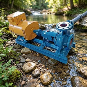 Mini-générateur hydroélectrique, petite turbine à eau - Product Image 2