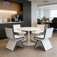 Tabouret de bar moderne en fibre de verre durable, design écologique, couleur personnalisable pour usage commercial, salle à manger, extérieur, salon, appartement
