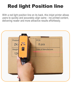 बुद्धिमान 12.7 मिमी इको सॉल्वेंट थर्मल हाथ के लोगो डेट बारकोड छोटे लेबल कोड इंकजेट प्रिंटर - Product Image 4