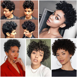 Promozione: 105g/confezione, Capelli Umani Vergini Grezzi 100% Naturali Funmi Grade 12A, Lunghezza 6 Pollici, Tessitura <span class=keywords><strong>di</strong></span> Capelli Vergini Peruviani all'Ingrosso, 3 Fasci - Product Image 6