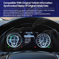 Panel de Instrumentos Digital Baoshang 12.3 para Toyota Alphard 2015-2022, Velocímetro Digital - Reequipamiento/Actualización Nuevo
